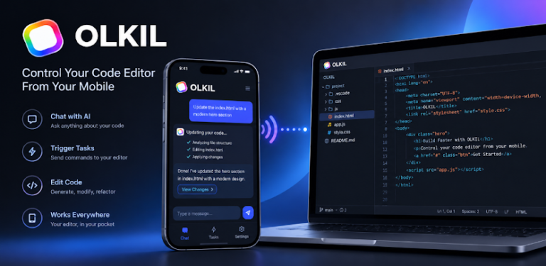 Introducing OLKIL Remote — Control Your AI Coding Workflow From Anywhere